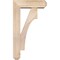 Ekena Millwork Westlake Craftsman Smooth Bracket w/ Offset Brace, Douglas Fir, 5 1/2"W x 16"D x 28"H BKT0604X16X28WTL04SDF - alternate 3